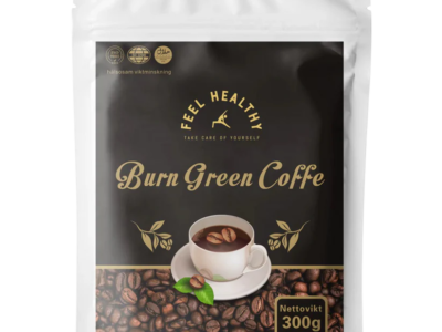 Burn green coffe