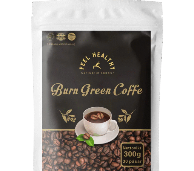 Burn green coffe