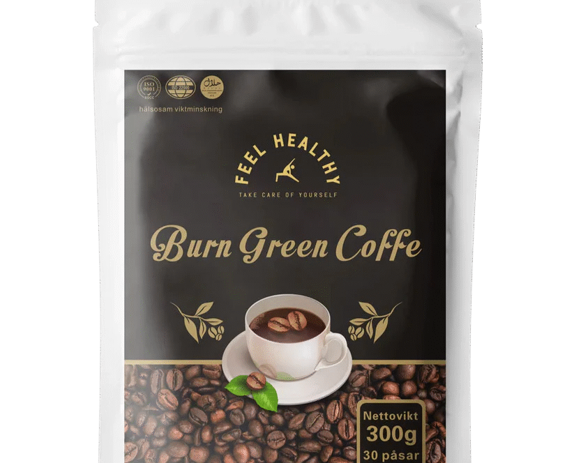 Burn green coffe